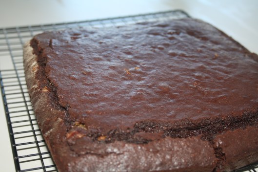 Blog - brownie cooling on rack