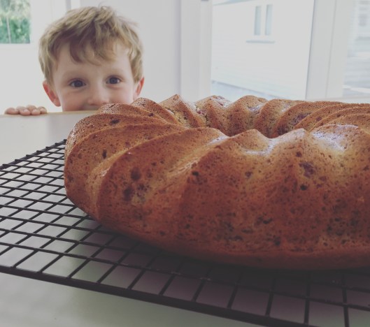 Blog - lemon and raspberry cake